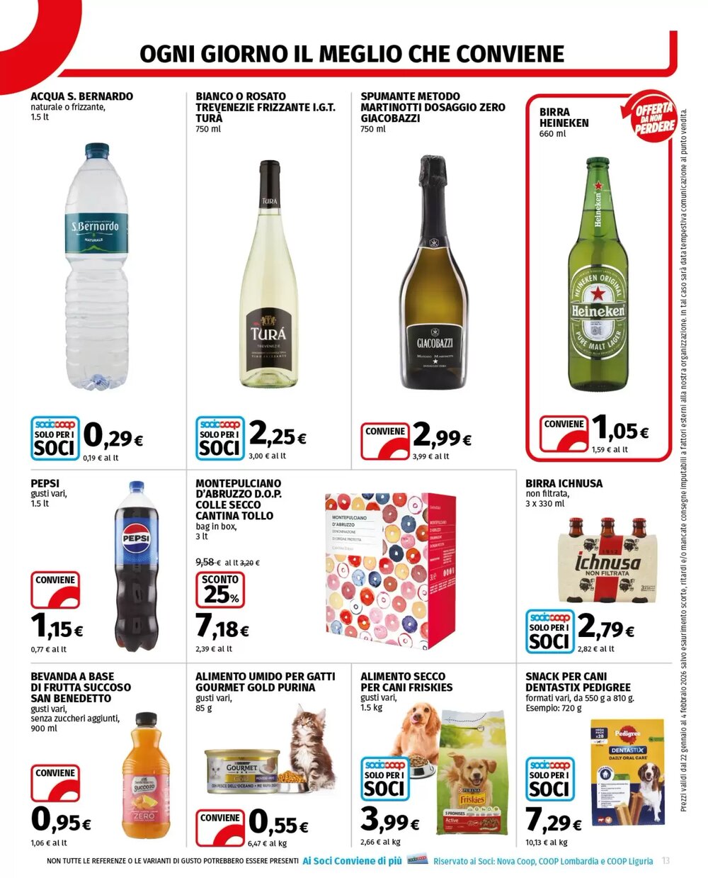 Volantino promozionale Coop  valide dal 22/01/2026 - Pagina 13.