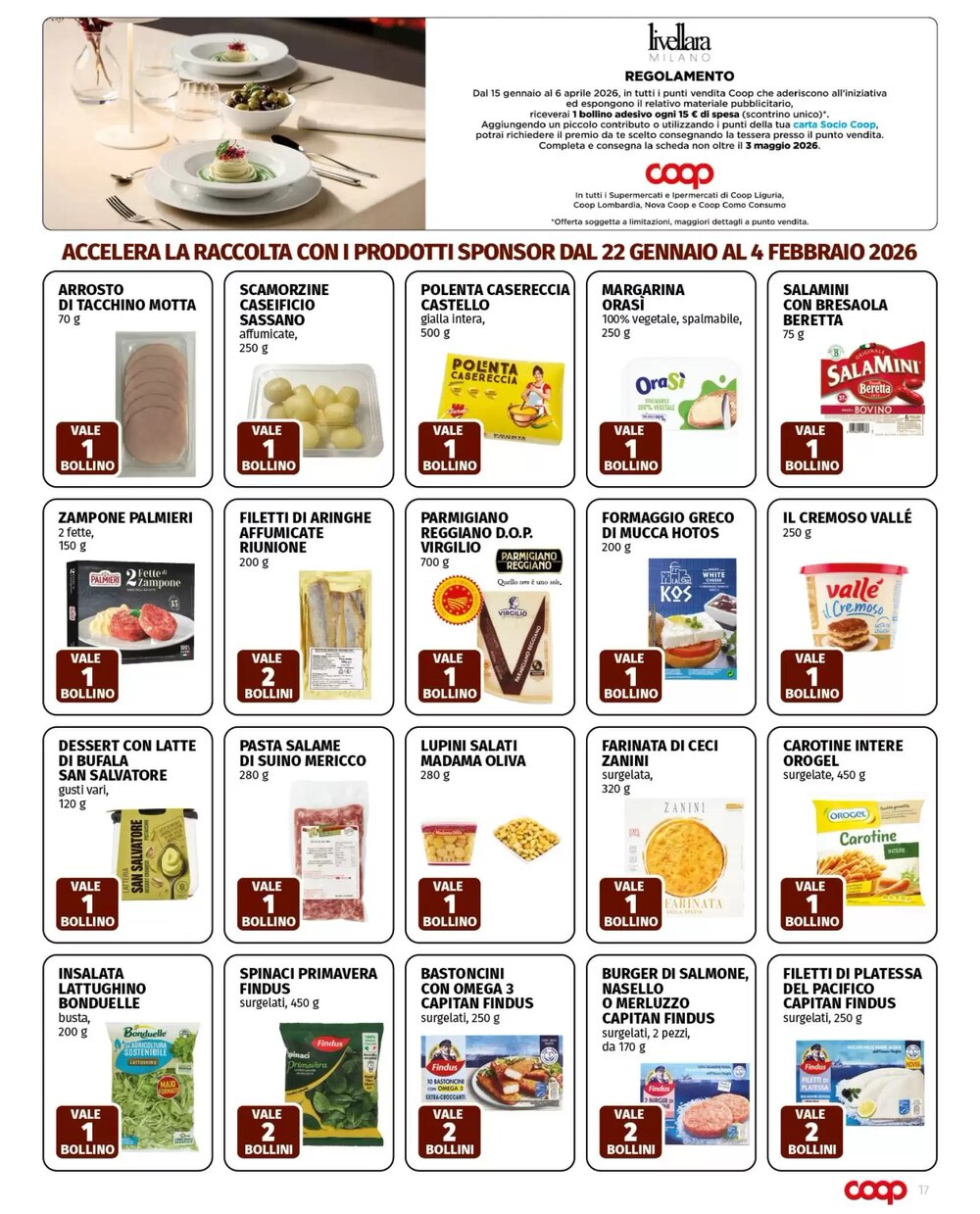 Volantino promozionale Coop  valide dal 22/01/2026 - Pagina 17.