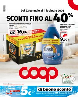 Volantino promozionale Coop  valide dal 22/01/2026