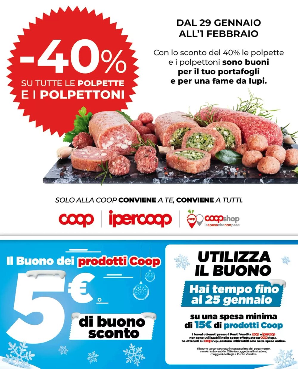 Volantino promozionale Coop  valide dal 22/01/2026 - Pagina 2.