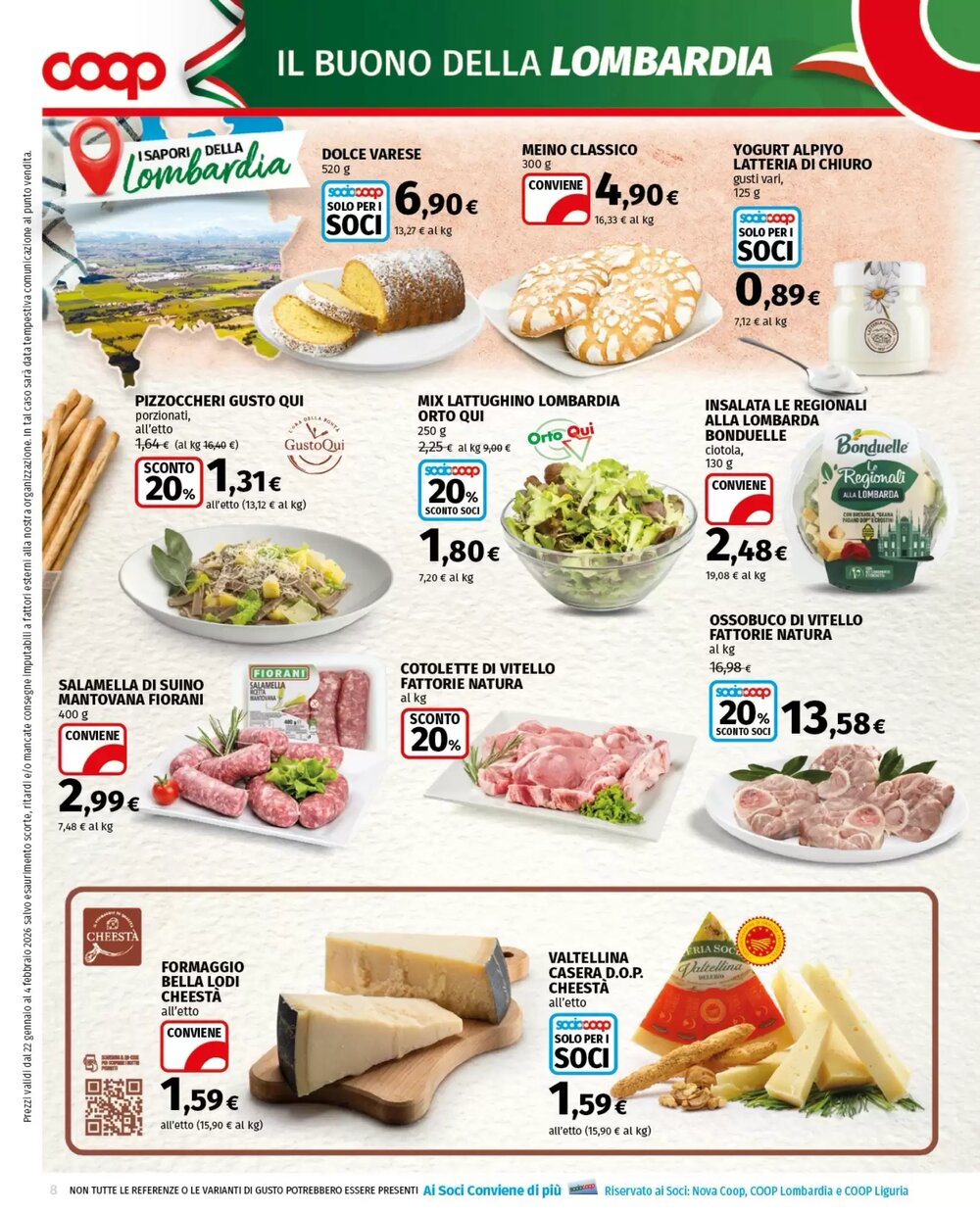 Volantino promozionale Coop  valide dal 22/01/2026 - Pagina 8.