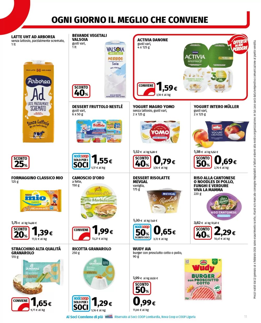 Volantino promozionale Coop Superstore  valide dal 22/01/2026 - Pagina 11.