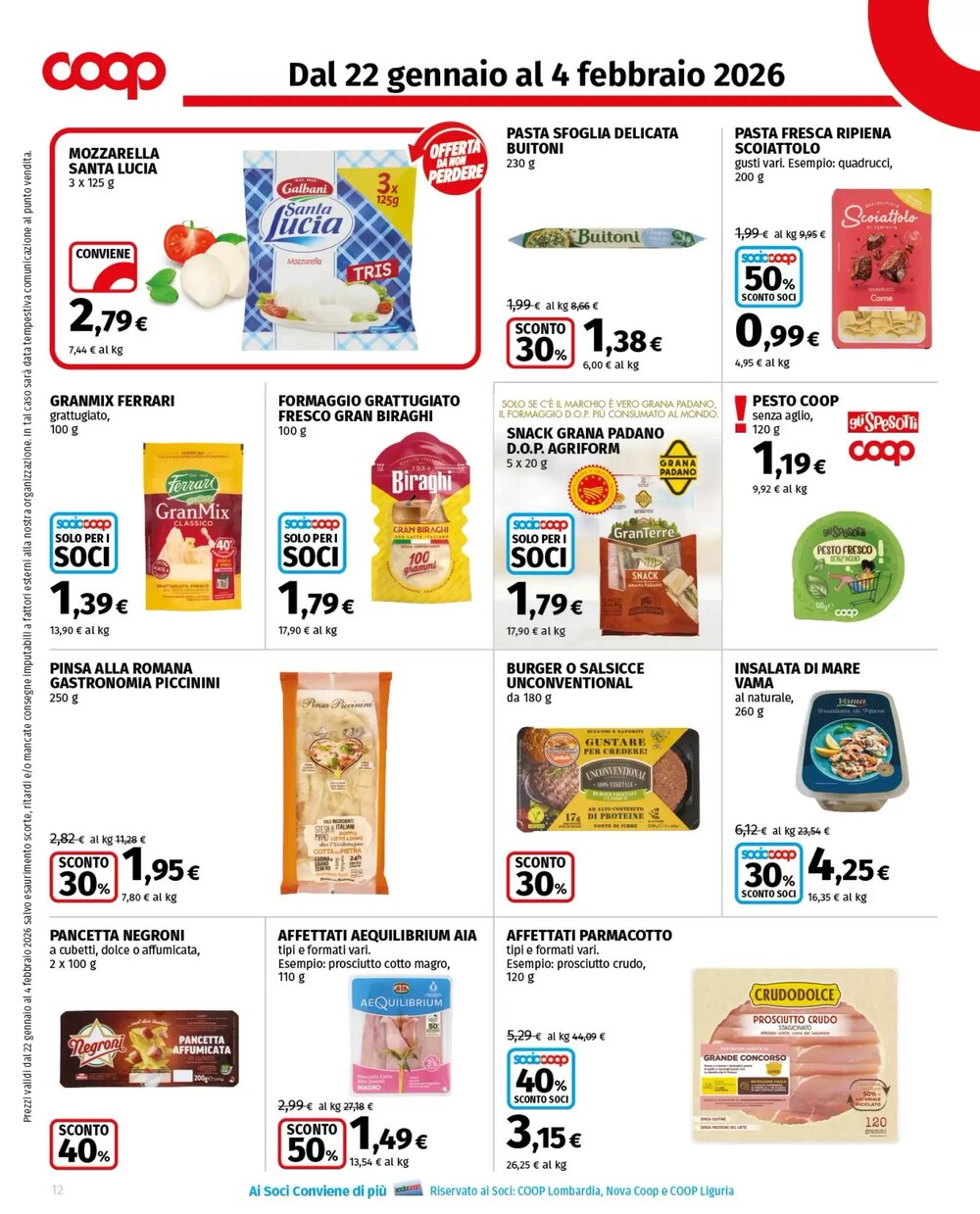 Volantino promozionale Coop Superstore  valide dal 22/01/2026 - Pagina 12.