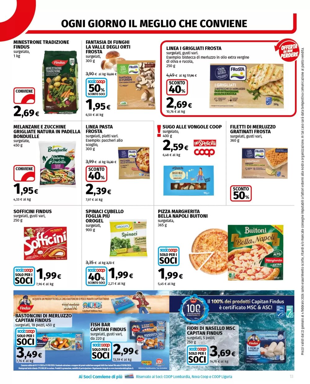 Volantino promozionale Coop Superstore  valide dal 22/01/2026 - Pagina 13.