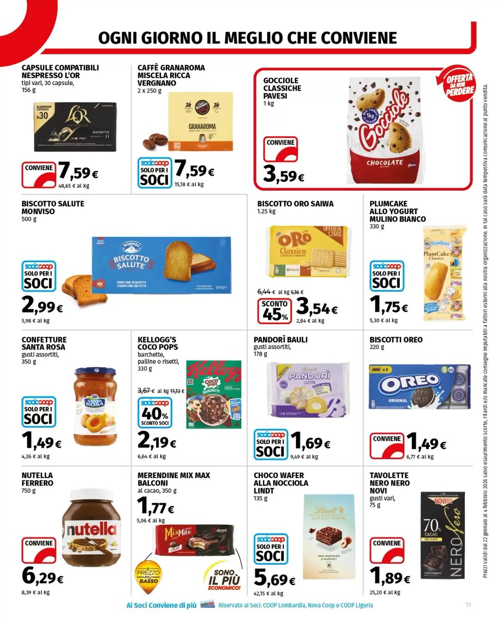 Volantino promozionale Coop Superstore  valide dal 22/01/2026 - Pagina 19.