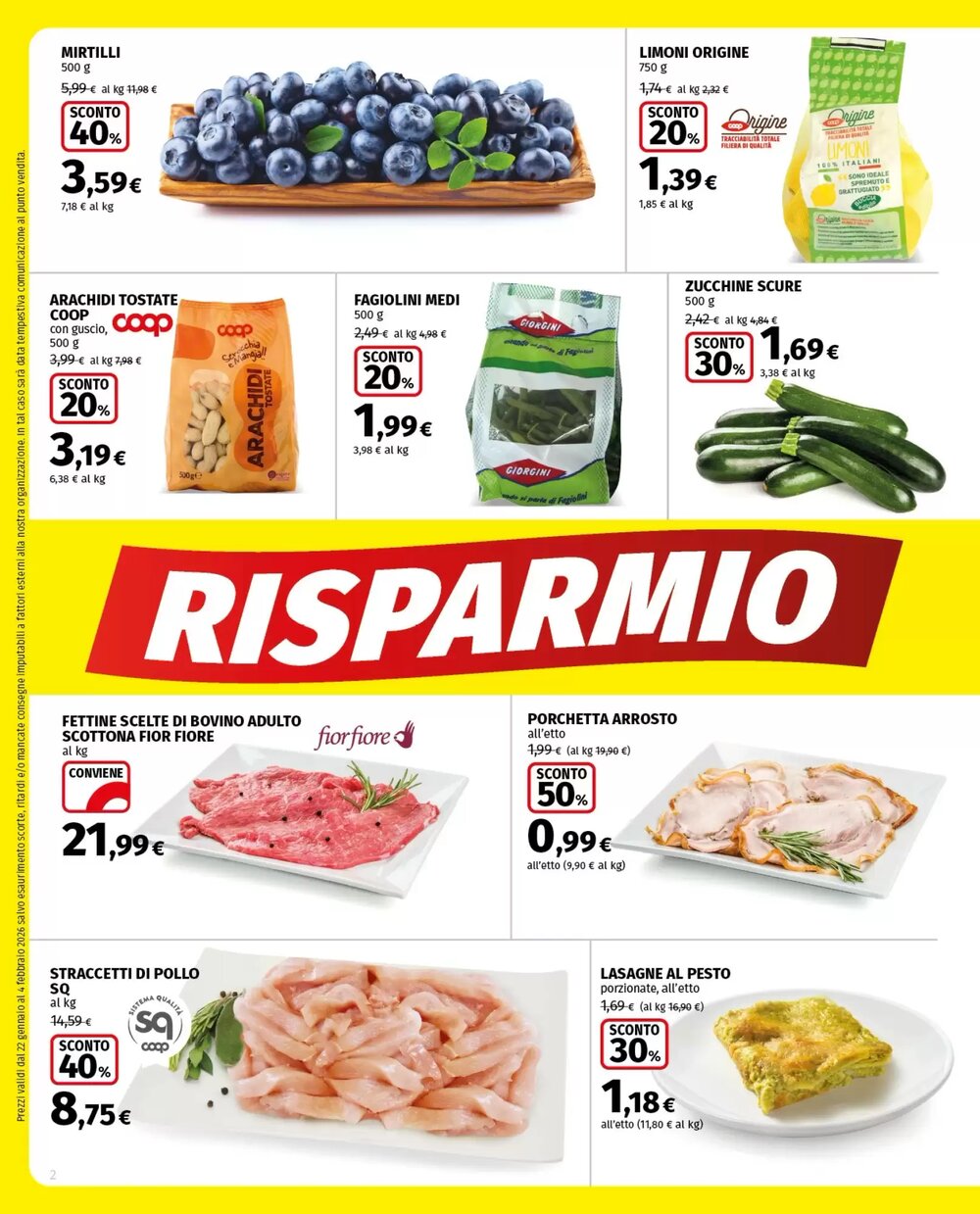 Volantino promozionale Coop Superstore  valide dal 22/01/2026 - Pagina 2.