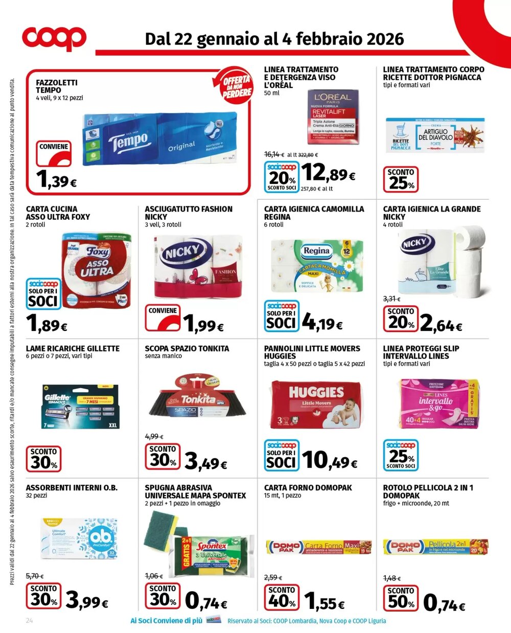 Volantino promozionale Coop Superstore  valide dal 22/01/2026 - Pagina 24.