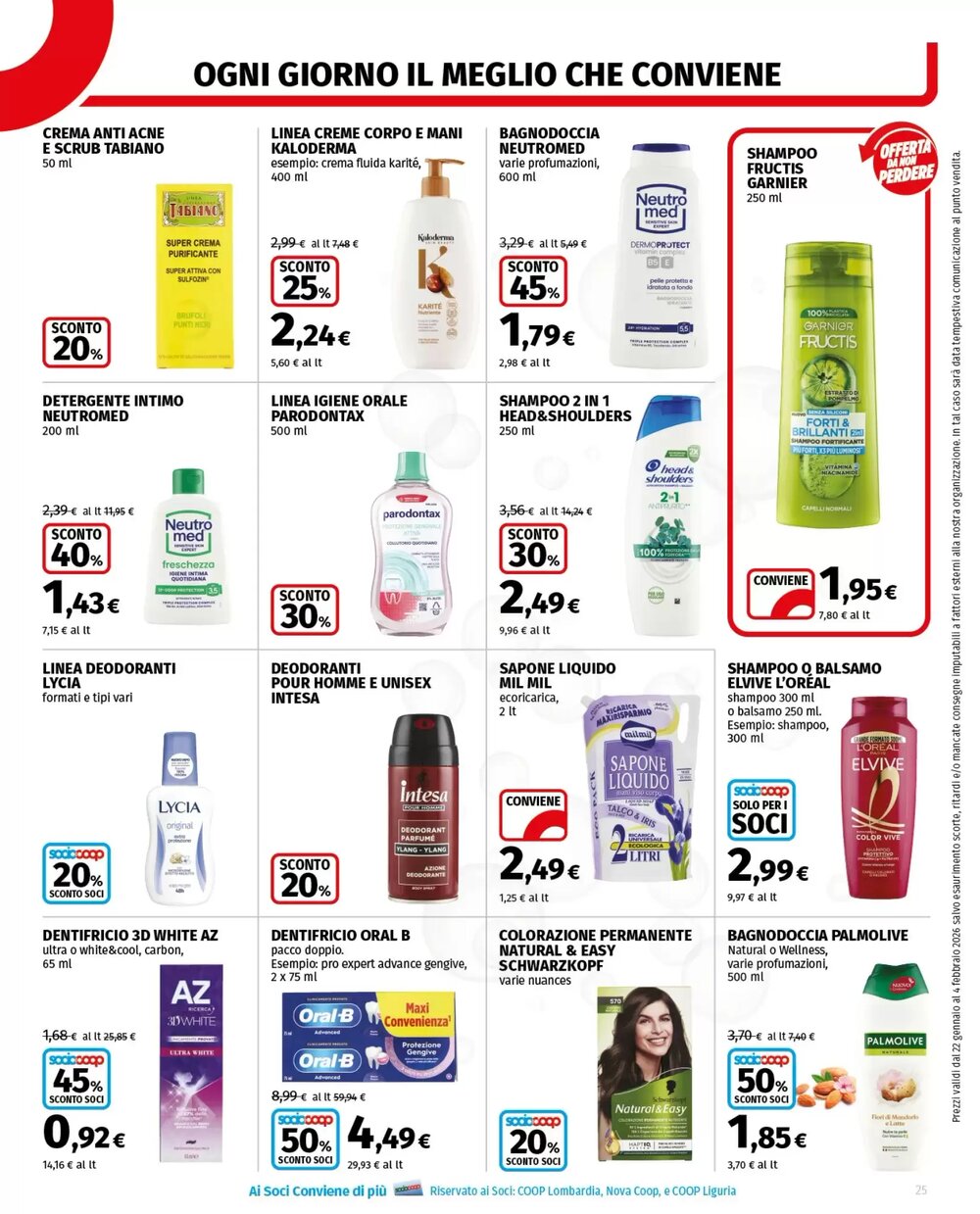 Volantino promozionale Coop Superstore  valide dal 22/01/2026 - Pagina 25.