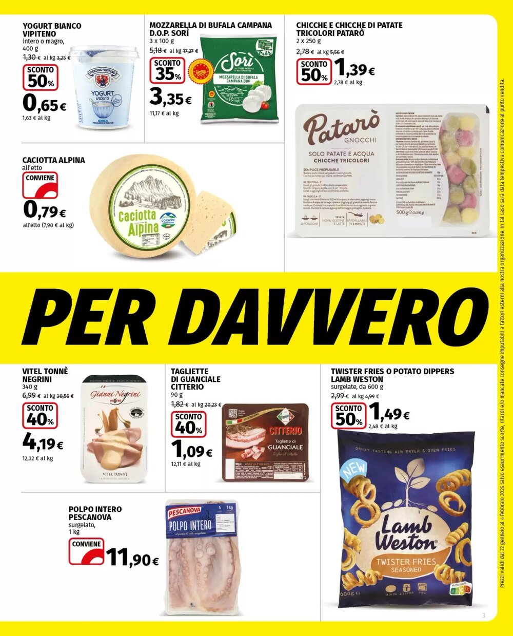 Volantino promozionale Coop Superstore  valide dal 22/01/2026 - Pagina 3.