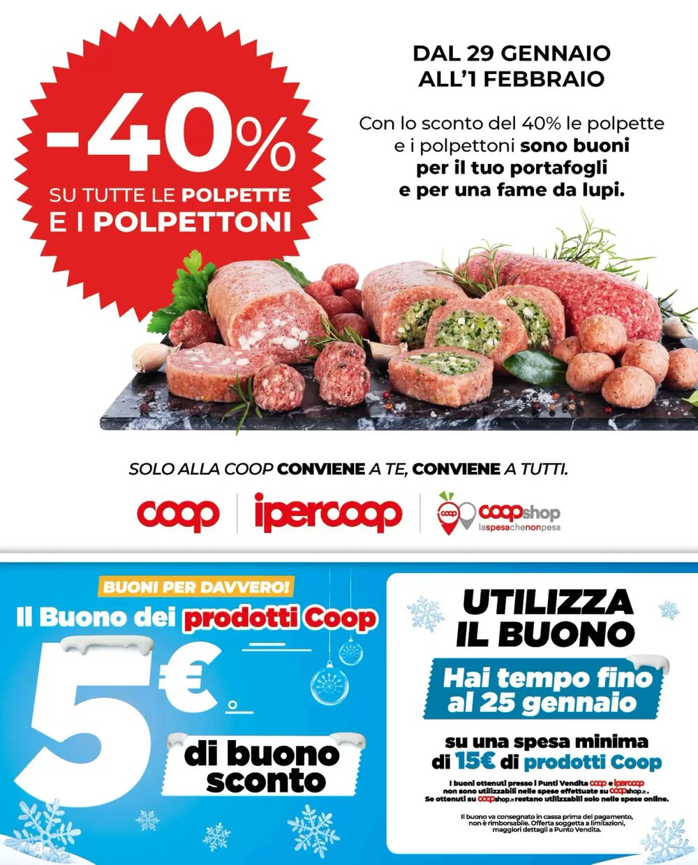 Volantino promozionale Coop Superstore  valide dal 22/01/2026 - Pagina 6.