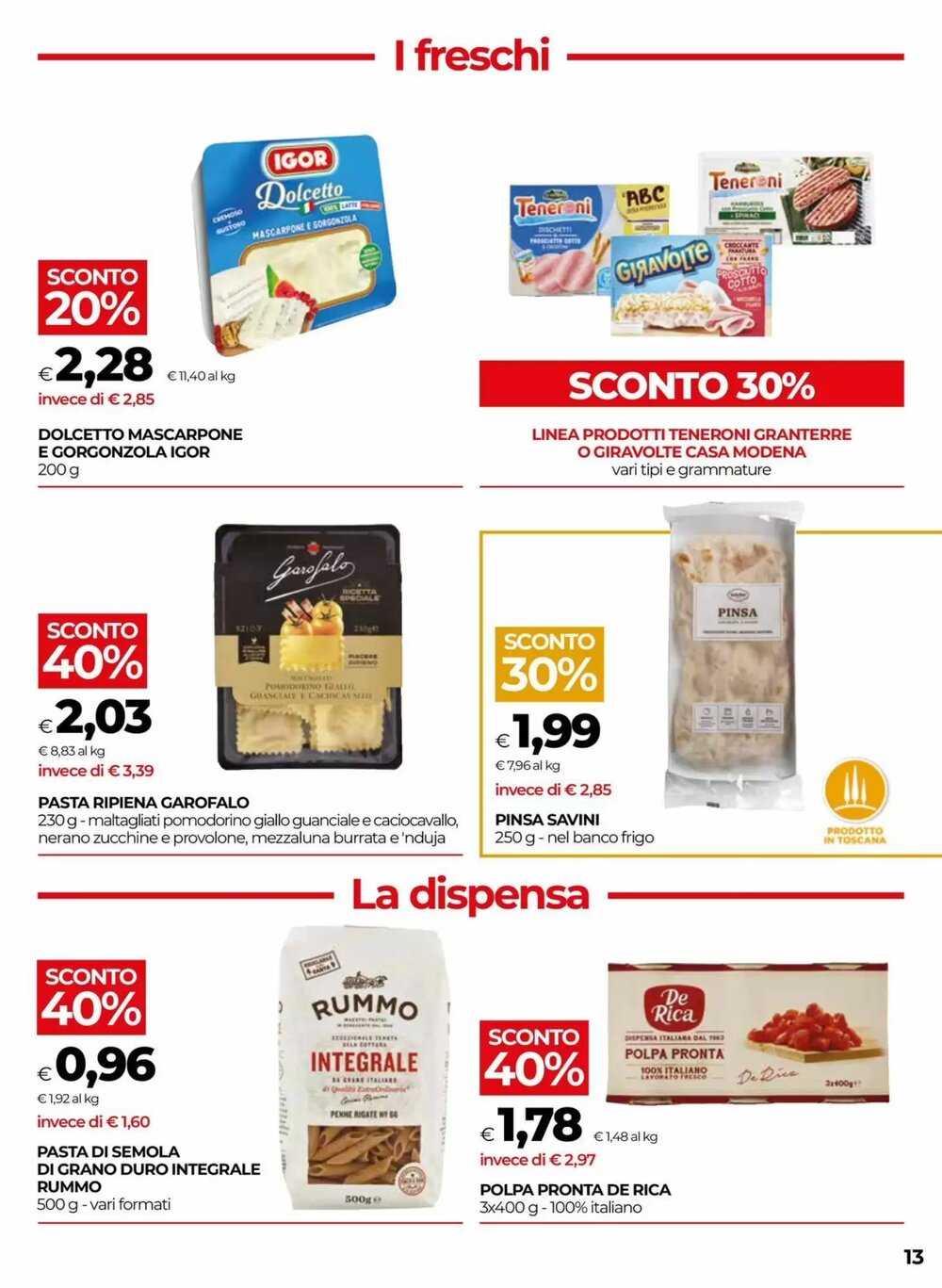 Volantino promozionale Coop  valide dal 22/01/2026 - Pagina 13.