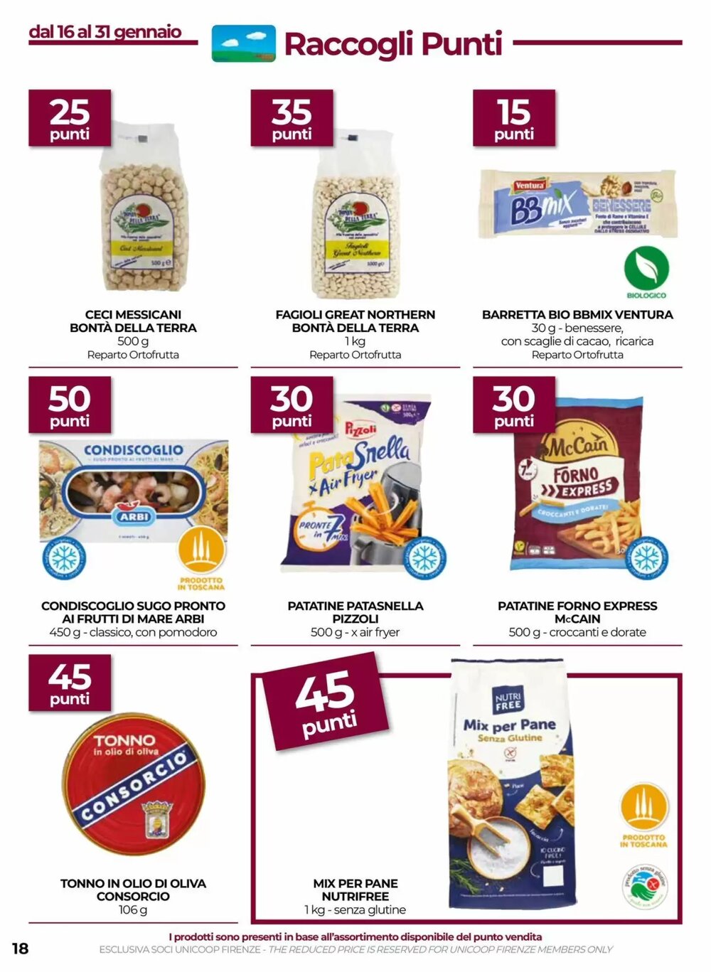 Volantino promozionale Coop  valide dal 22/01/2026 - Pagina 18.