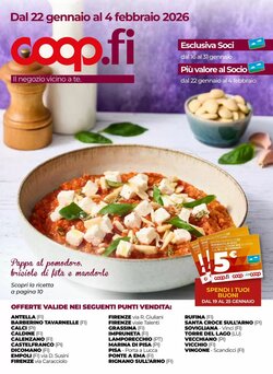 Volantino promozionale Coop  valide dal 22/01/2026
