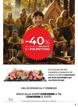 Volantino promozionale Coop  valide dal 22/01/2026 - Pagina 5.
