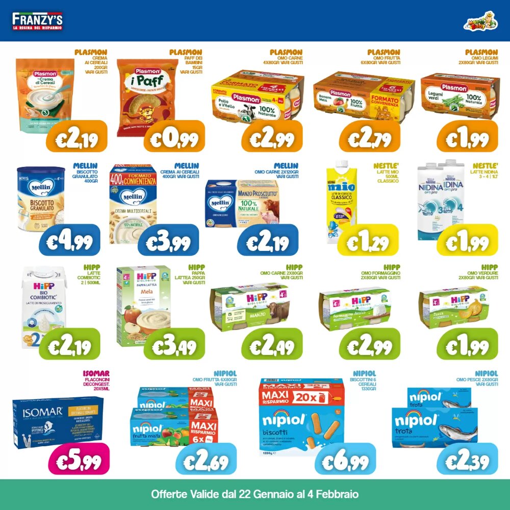 Volantino promozionale Franzy's  valide dal 22/01/2026 - Pagina 2.