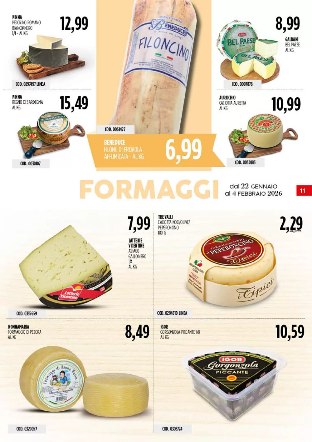 Volantino promozionale Carico Cash & Carry  valide dal 22/01/2026 - Pagina 11.