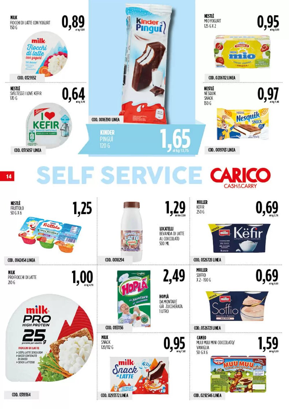 Volantino promozionale Carico Cash & Carry  valide dal 22/01/2026 - Pagina 14.