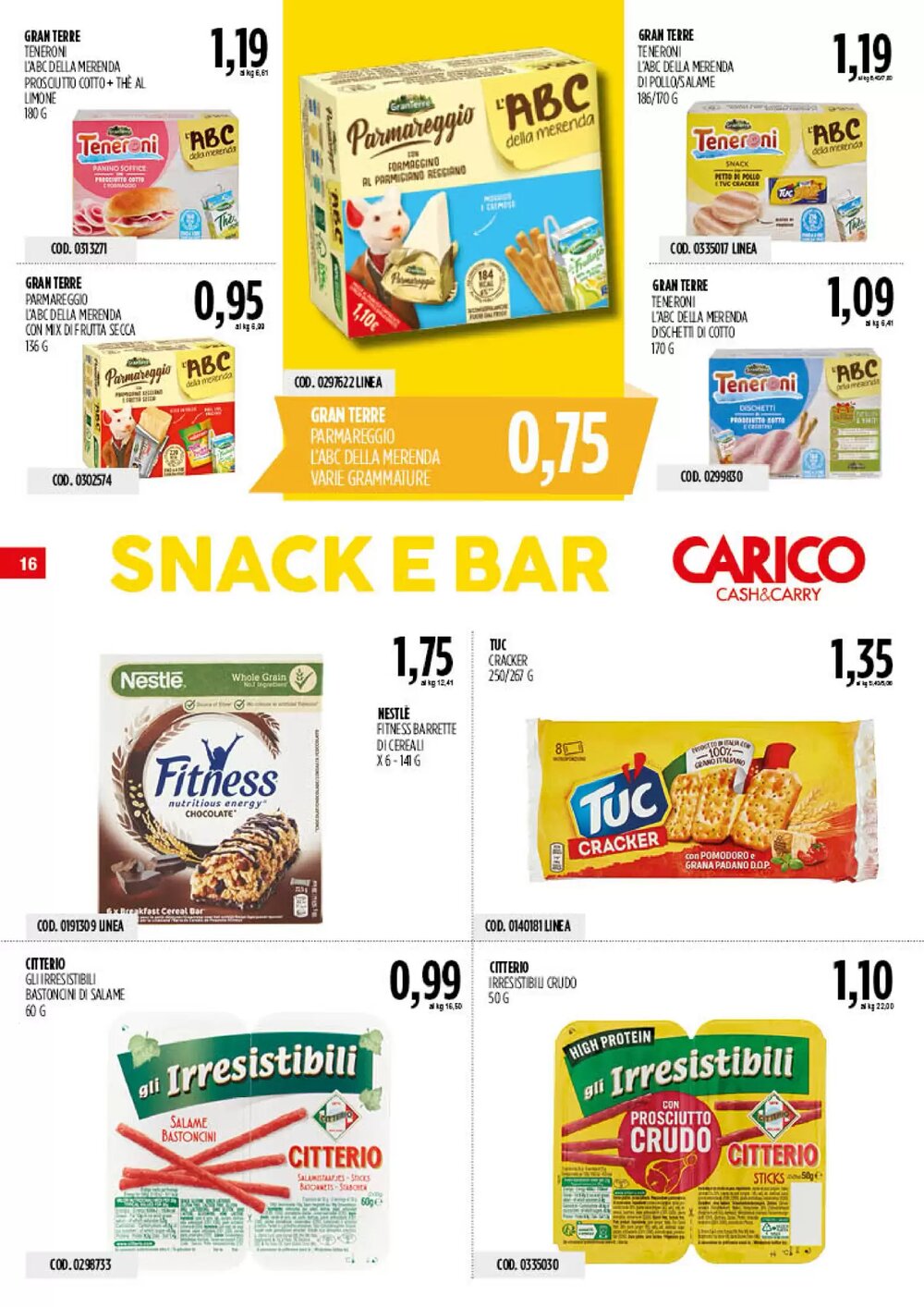 Volantino promozionale Carico Cash & Carry  valide dal 22/01/2026 - Pagina 16.