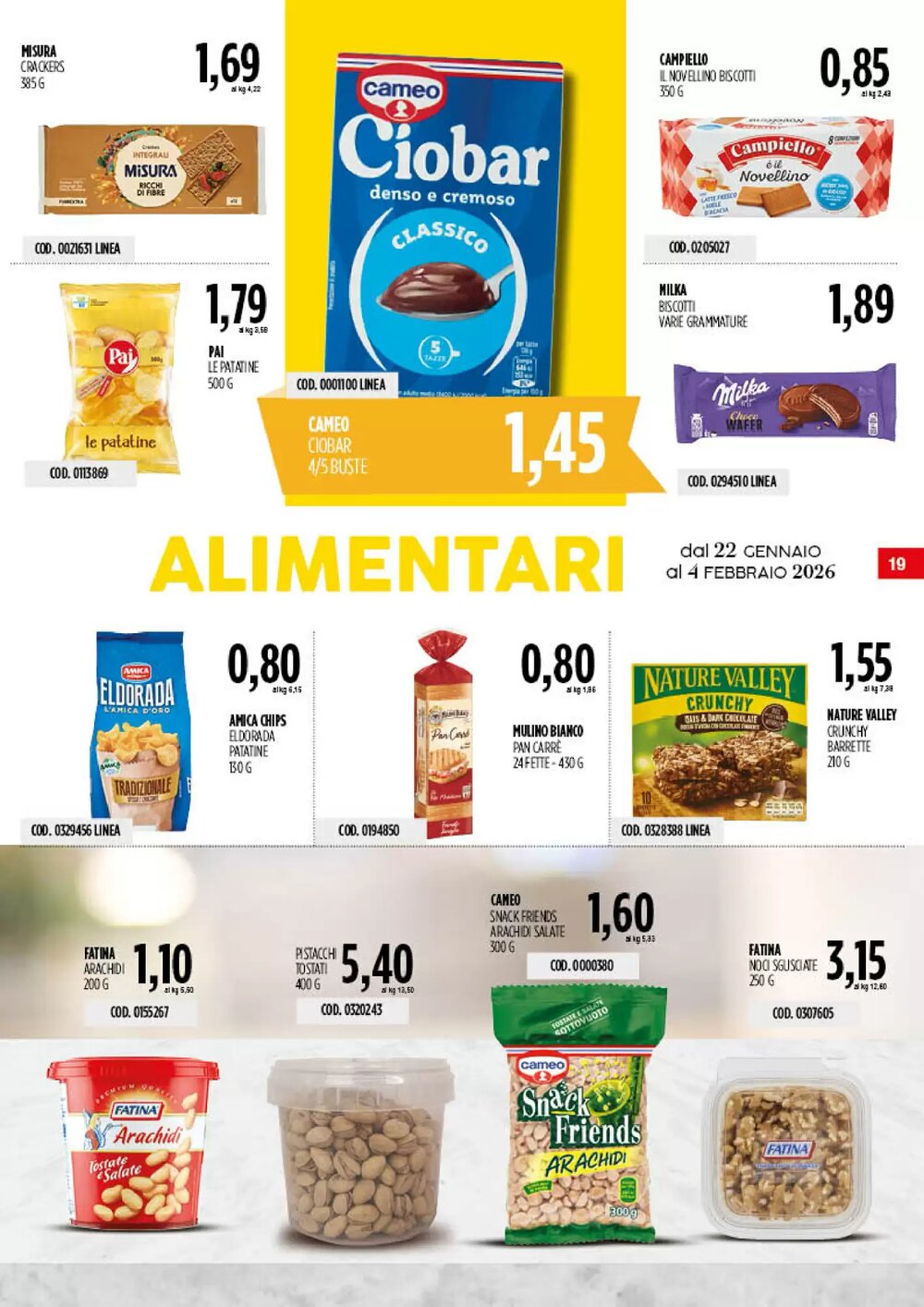 Volantino promozionale Carico Cash & Carry  valide dal 22/01/2026 - Pagina 19.