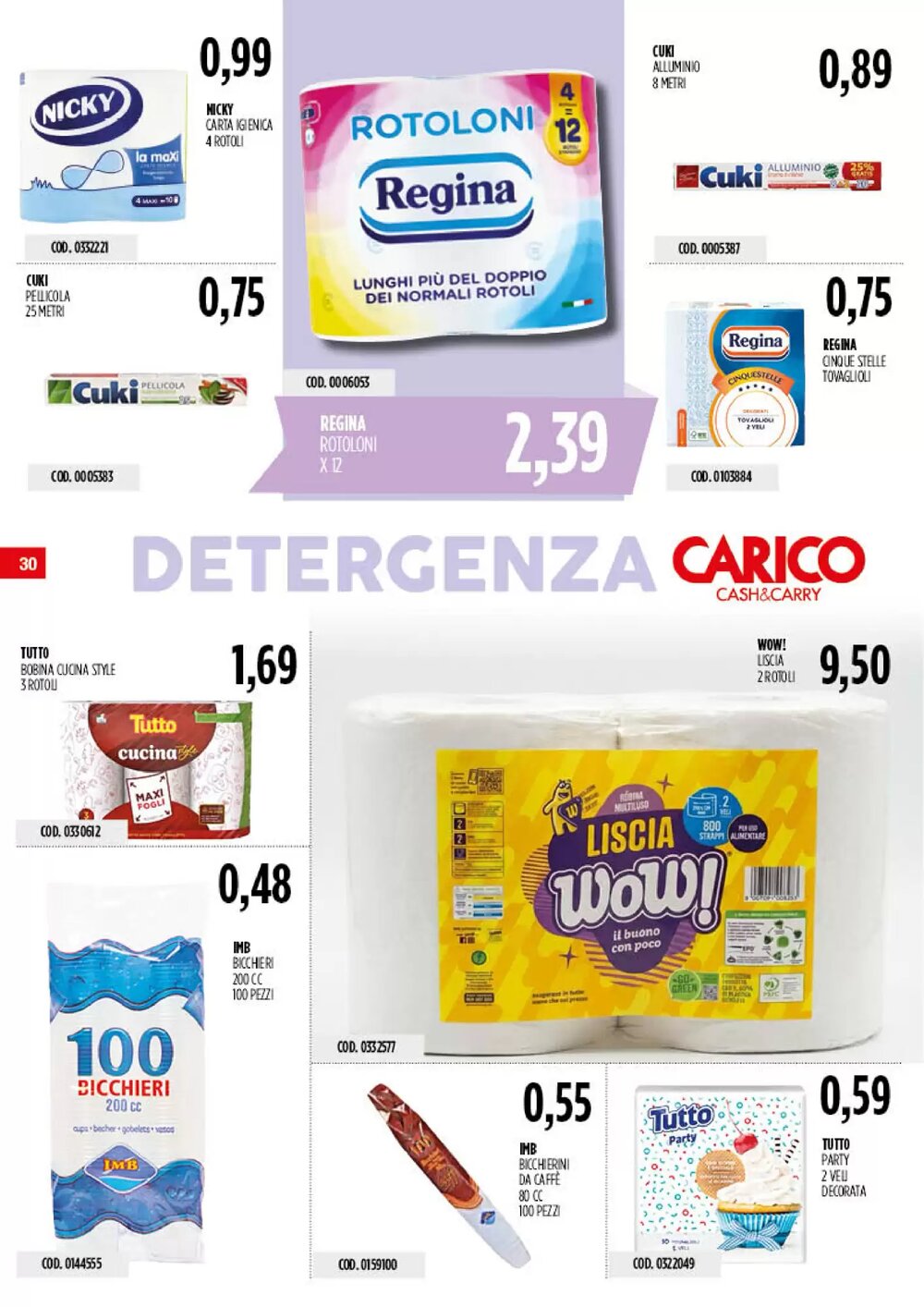 Volantino promozionale Carico Cash & Carry  valide dal 22/01/2026 - Pagina 30.