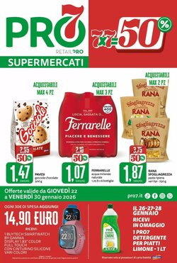 Volantino promozionale Pam  valide dal 22/01/2026
