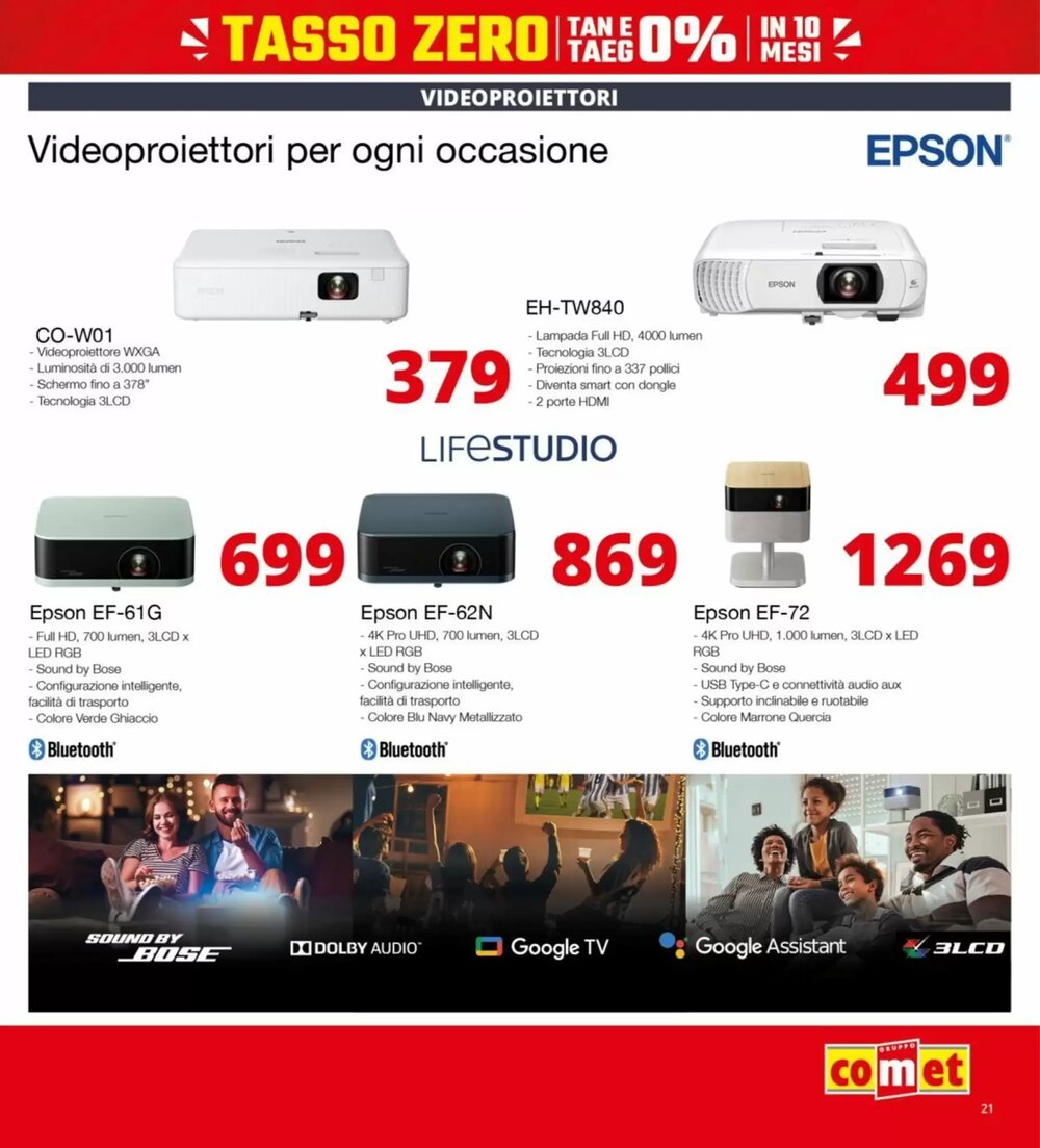 Volantino promozionale Comet  valide dal 22/01/2026 - Pagina 21.