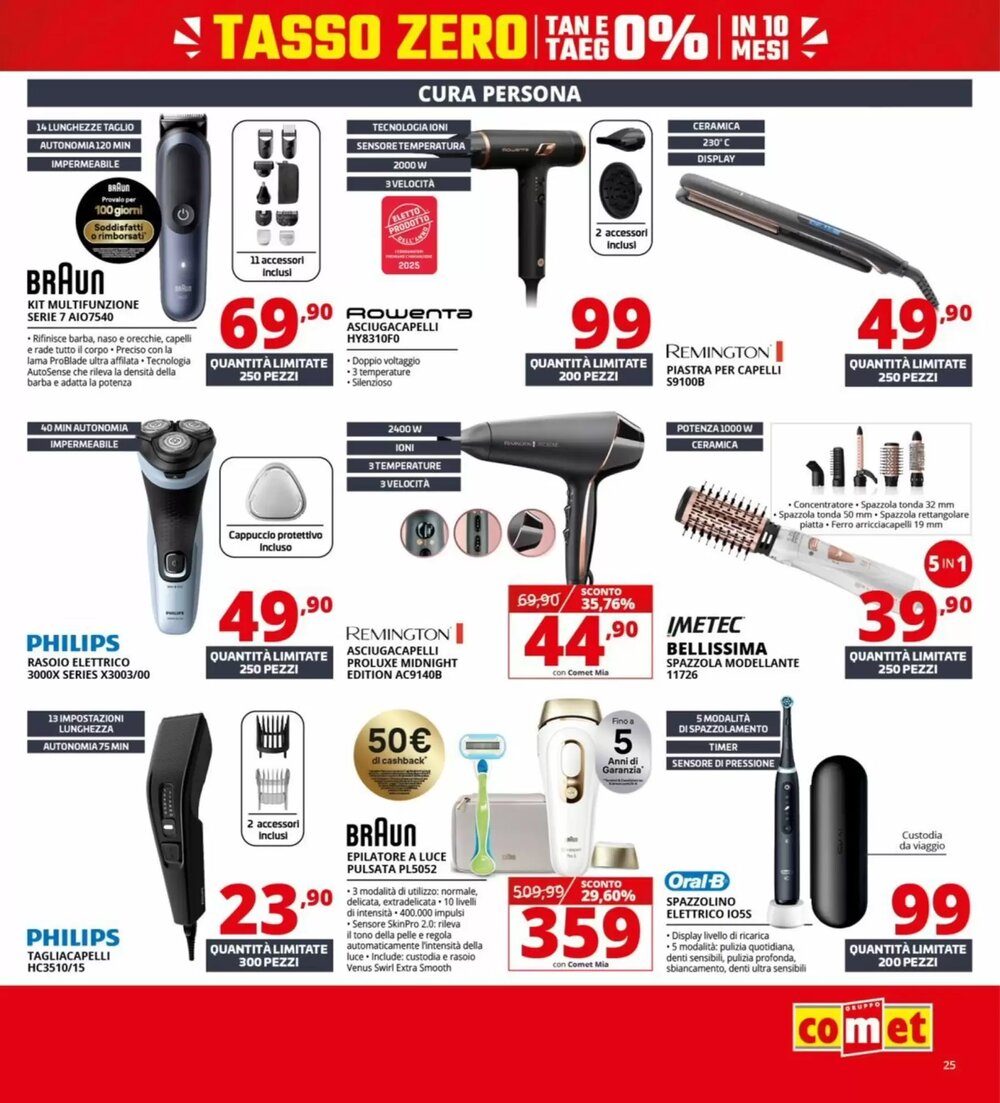 Volantino promozionale Comet  valide dal 22/01/2026 - Pagina 25.