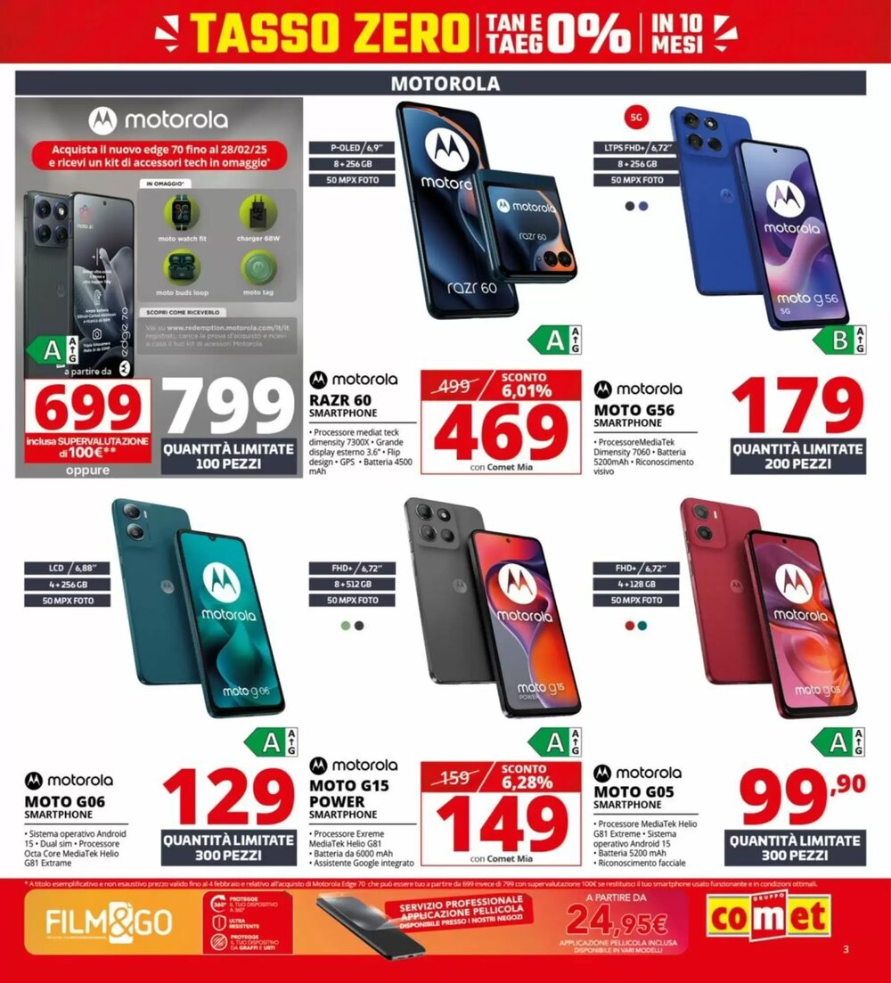 Volantino promozionale Comet  valide dal 22/01/2026 - Pagina 3.