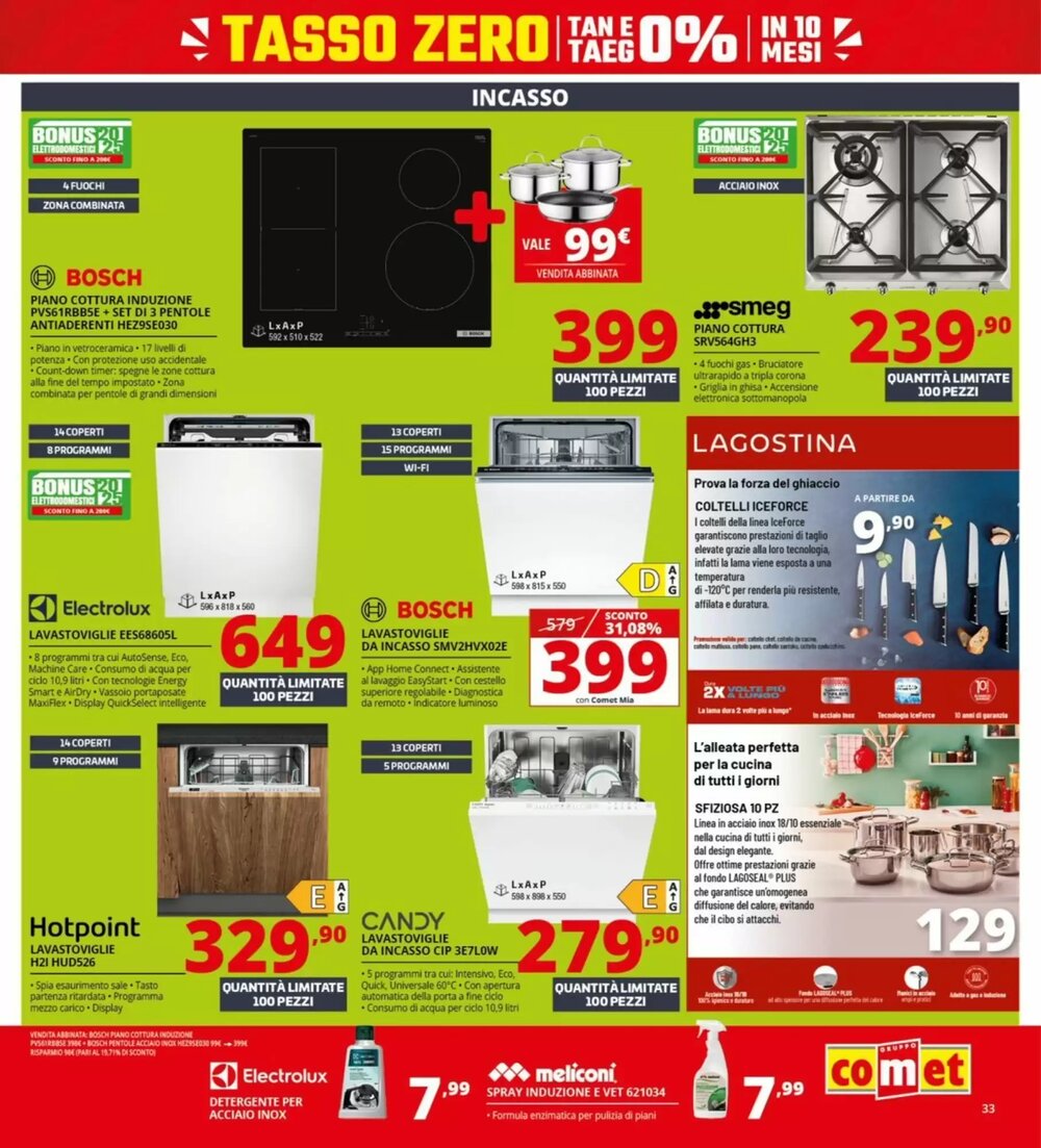 Volantino promozionale Comet  valide dal 22/01/2026 - Pagina 33.