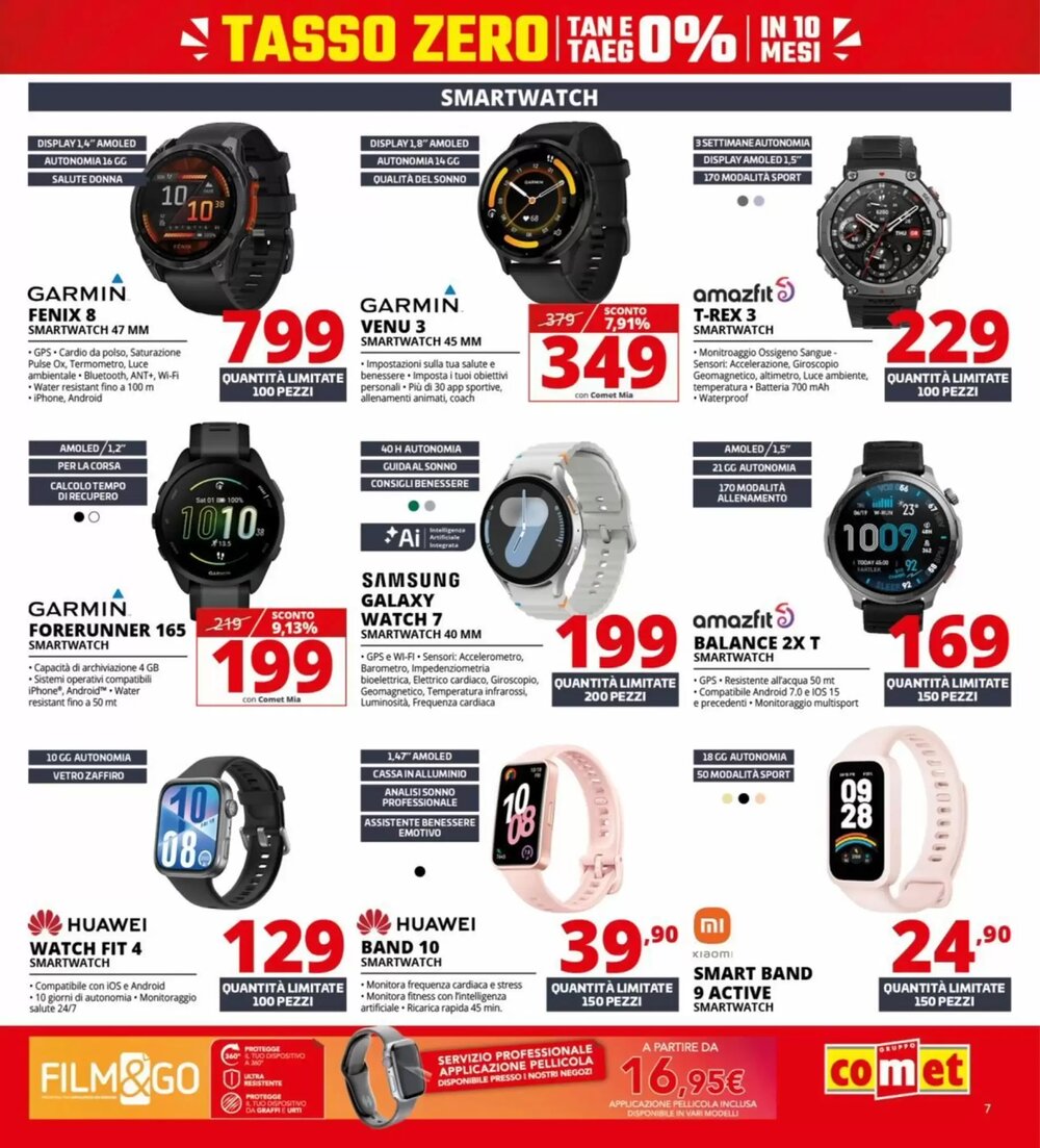 Volantino promozionale Comet  valide dal 22/01/2026 - Pagina 7.