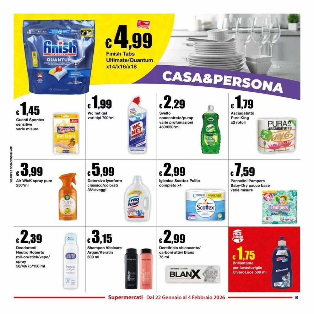 Volantino promozionale Sì con te  valide dal 22/01/2026 - Pagina 19.