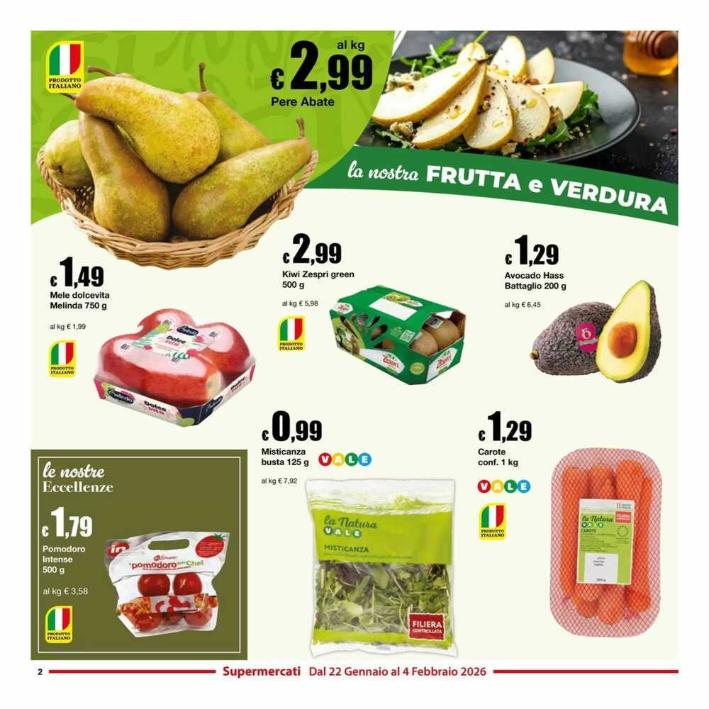 Volantino promozionale Sì con te  valide dal 22/01/2026 - Pagina 2.
