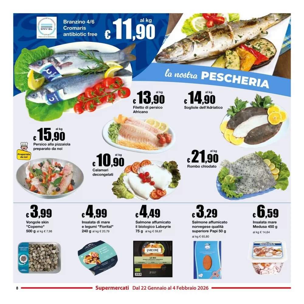 Volantino promozionale Sì con te  valide dal 22/01/2026 - Pagina 8.