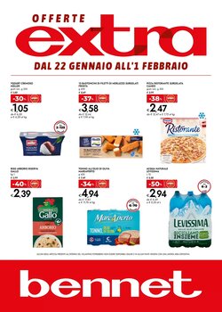 Volantino promozionale Bennet valide dal 22/01/2026