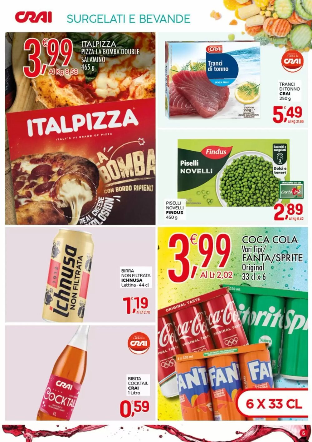 Volantino promozionale Crai  valide dal 22/01/2026 - Pagina 5.