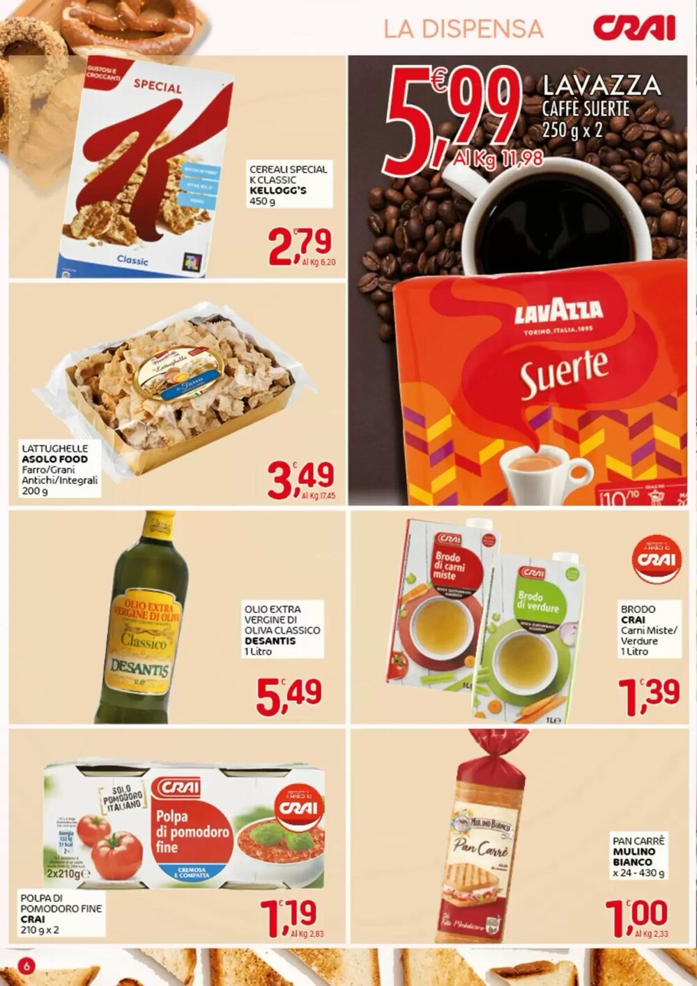 Volantino promozionale Crai  valide dal 22/01/2026 - Pagina 6.