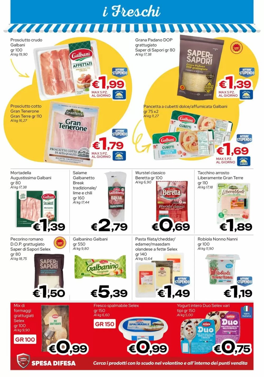 Volantino promozionale MAX Supermercati  valide dal 22/01/2026 - Pagina 6.
