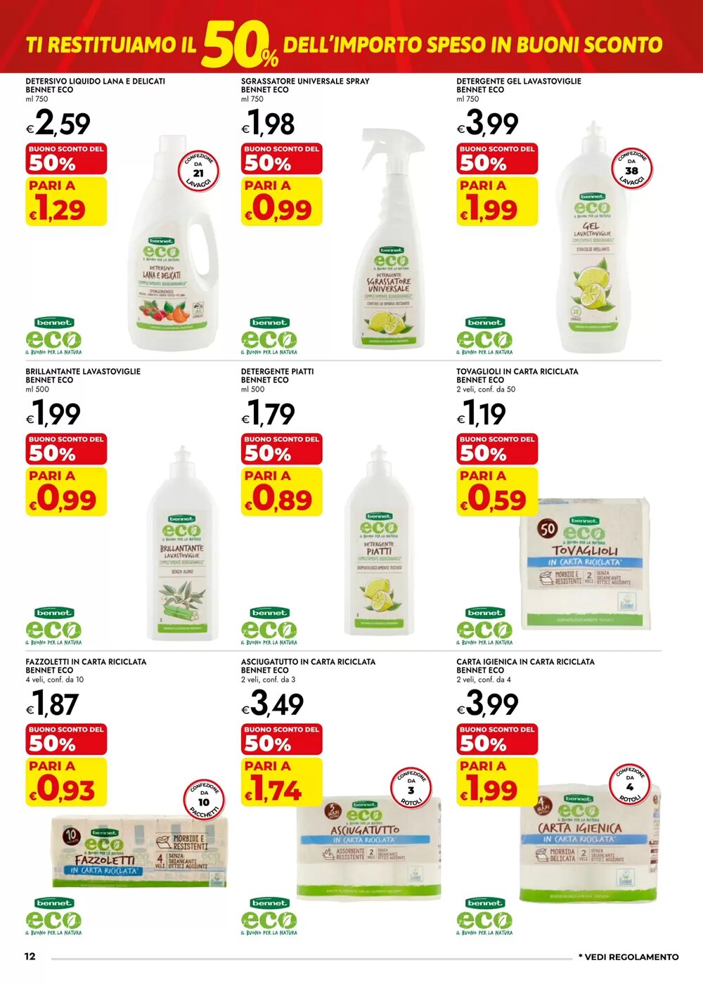 Volantino promozionale Bennet  valide dal 22/01/2026 - Pagina 12.