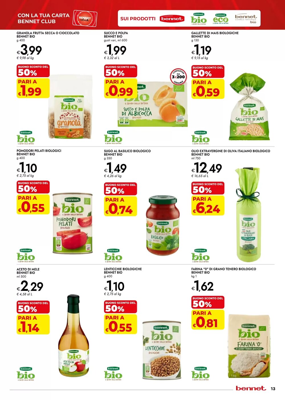 Volantino promozionale Bennet  valide dal 22/01/2026 - Pagina 13.