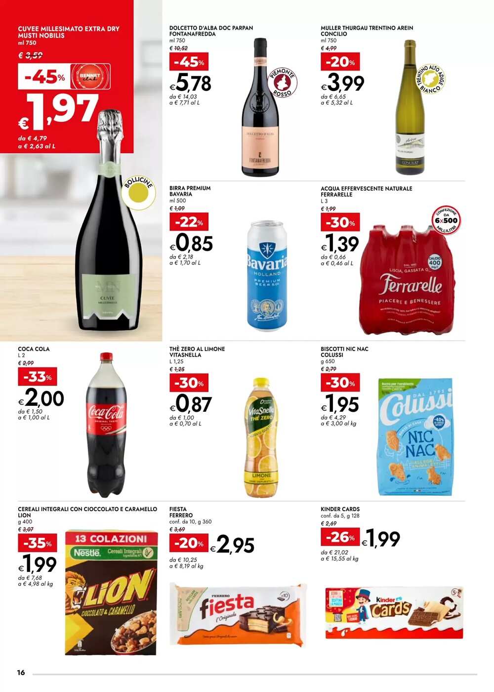 Volantino promozionale Bennet  valide dal 22/01/2026 - Pagina 16.