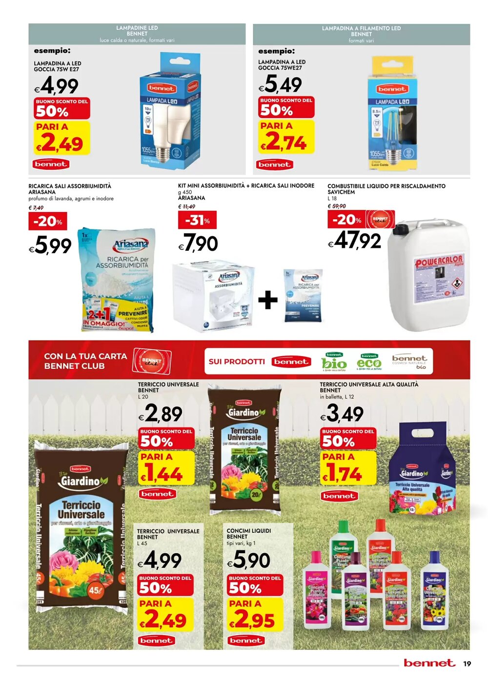 Volantino promozionale Bennet  valide dal 22/01/2026 - Pagina 19.