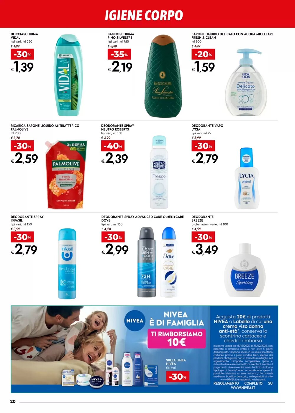 Volantino promozionale Bennet  valide dal 22/01/2026 - Pagina 20.