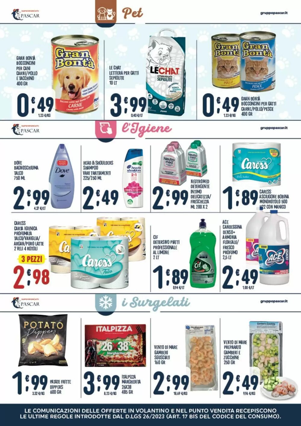Volantino promozionale Gruppo Pascar  valide dal 22/01/2026 - Pagina 8.
