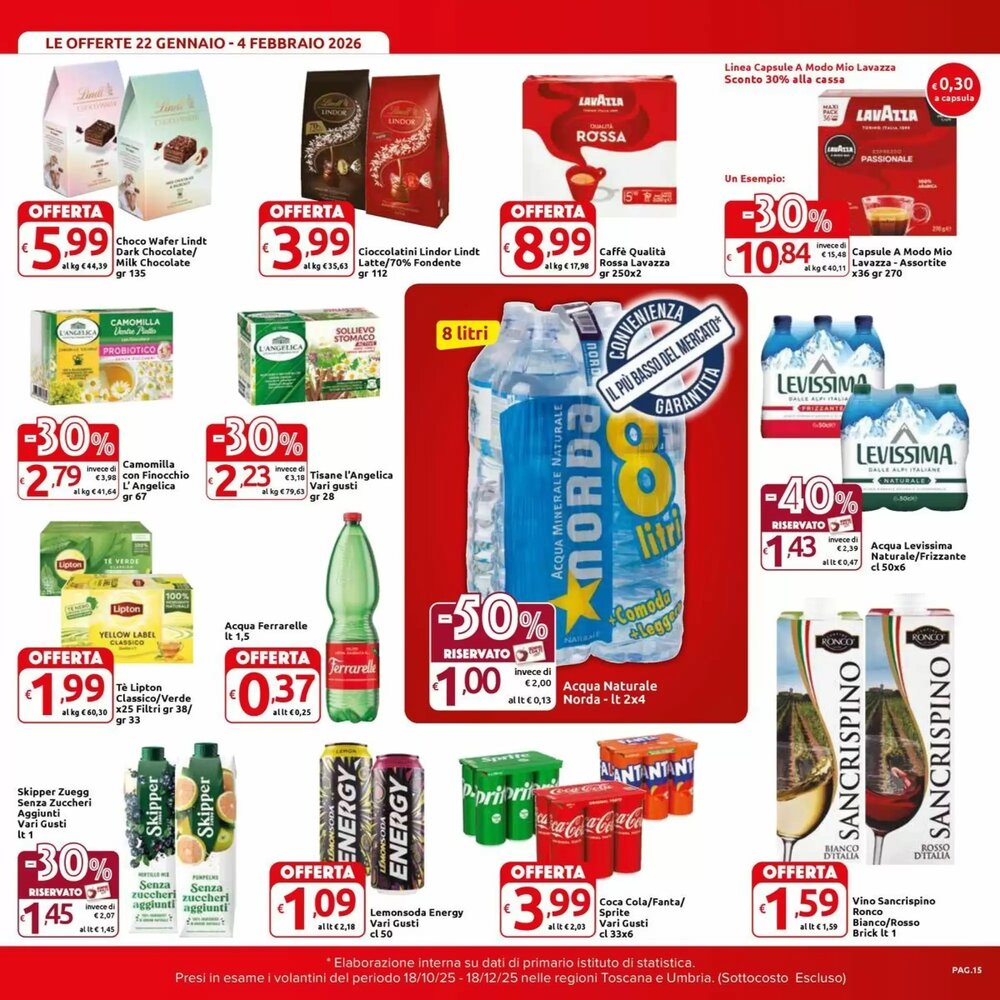 Volantino promozionale Carrefour Market  valide dal 22/01/2026 - Pagina 15.