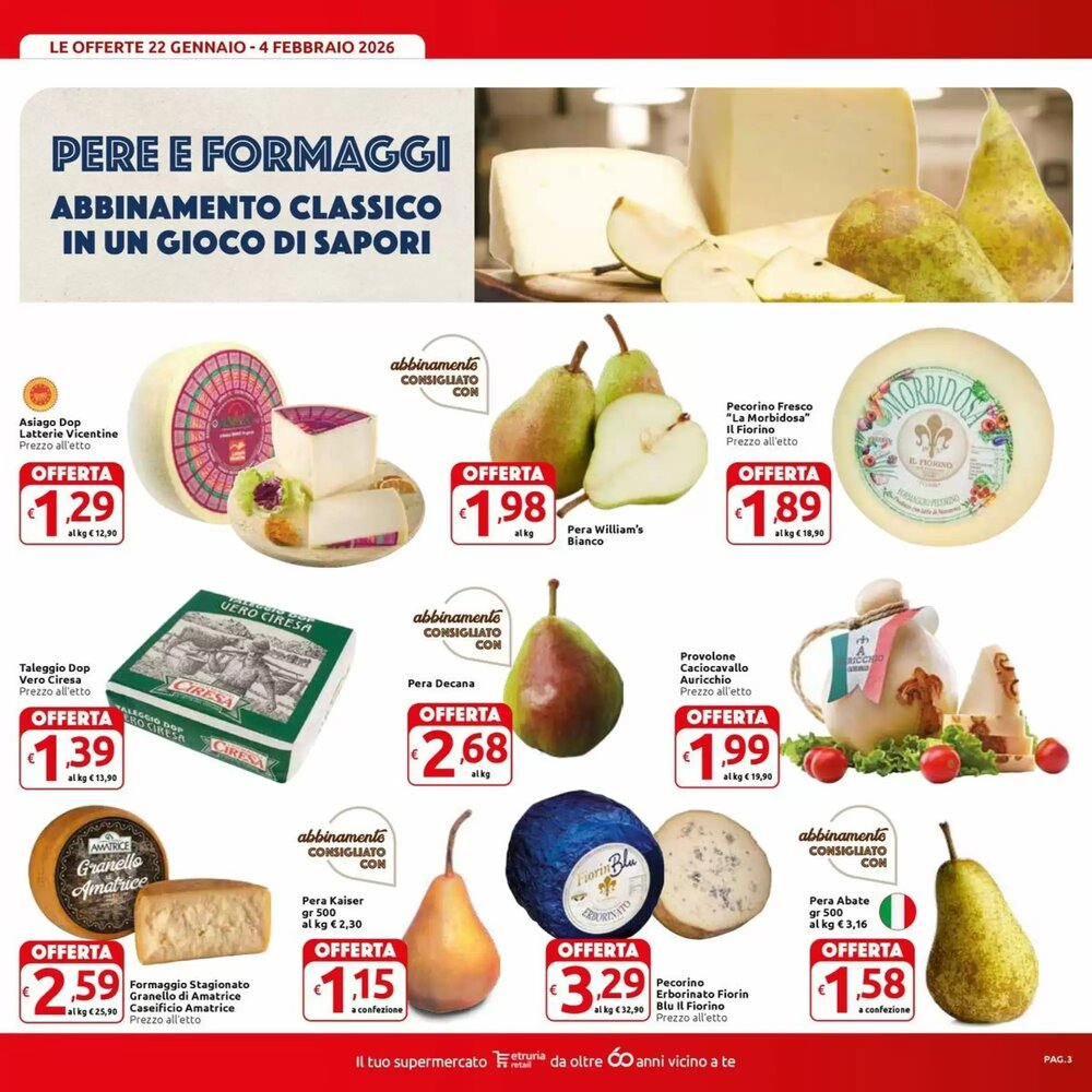 Volantino promozionale Carrefour Market  valide dal 22/01/2026 - Pagina 3.