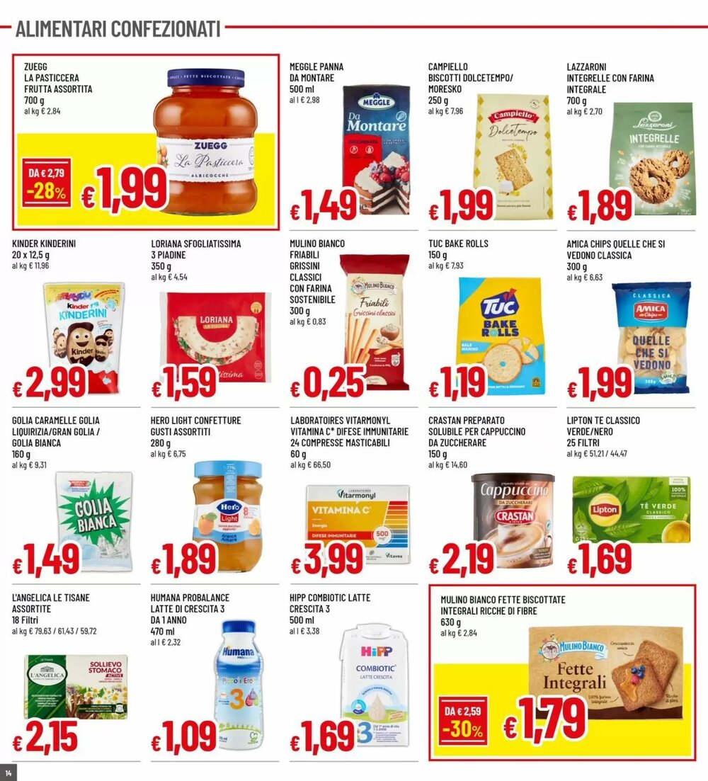 Volantino promozionale Famila  valide dal 22/01/2026 - Pagina 14.