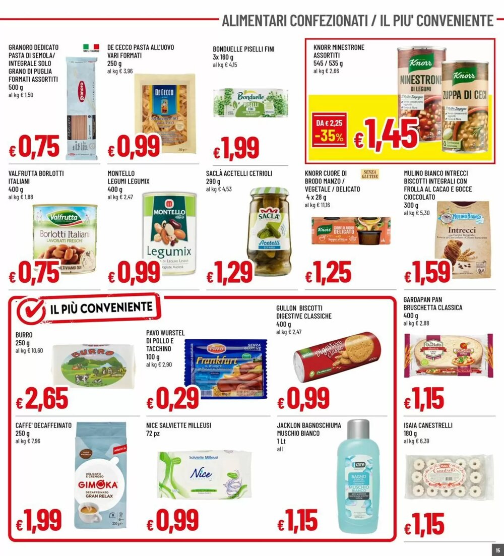 Volantino promozionale Famila  valide dal 22/01/2026 - Pagina 15.