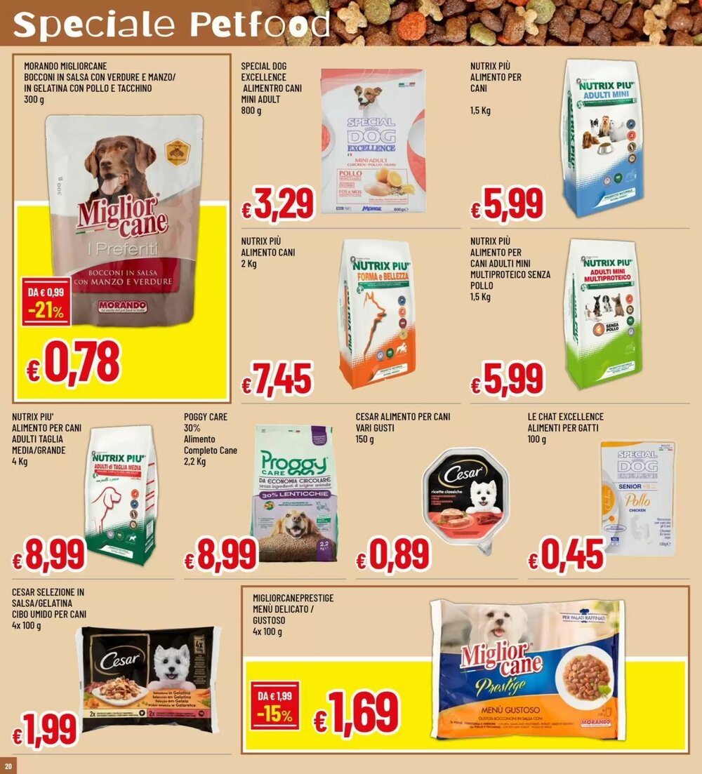 Volantino promozionale Famila  valide dal 22/01/2026 - Pagina 20.