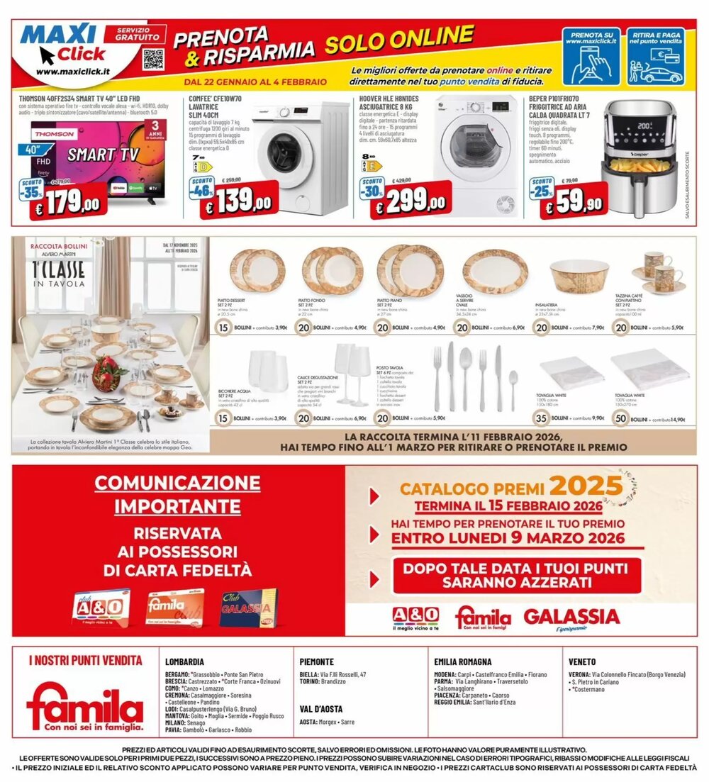Volantino promozionale Famila  valide dal 22/01/2026 - Pagina 28.