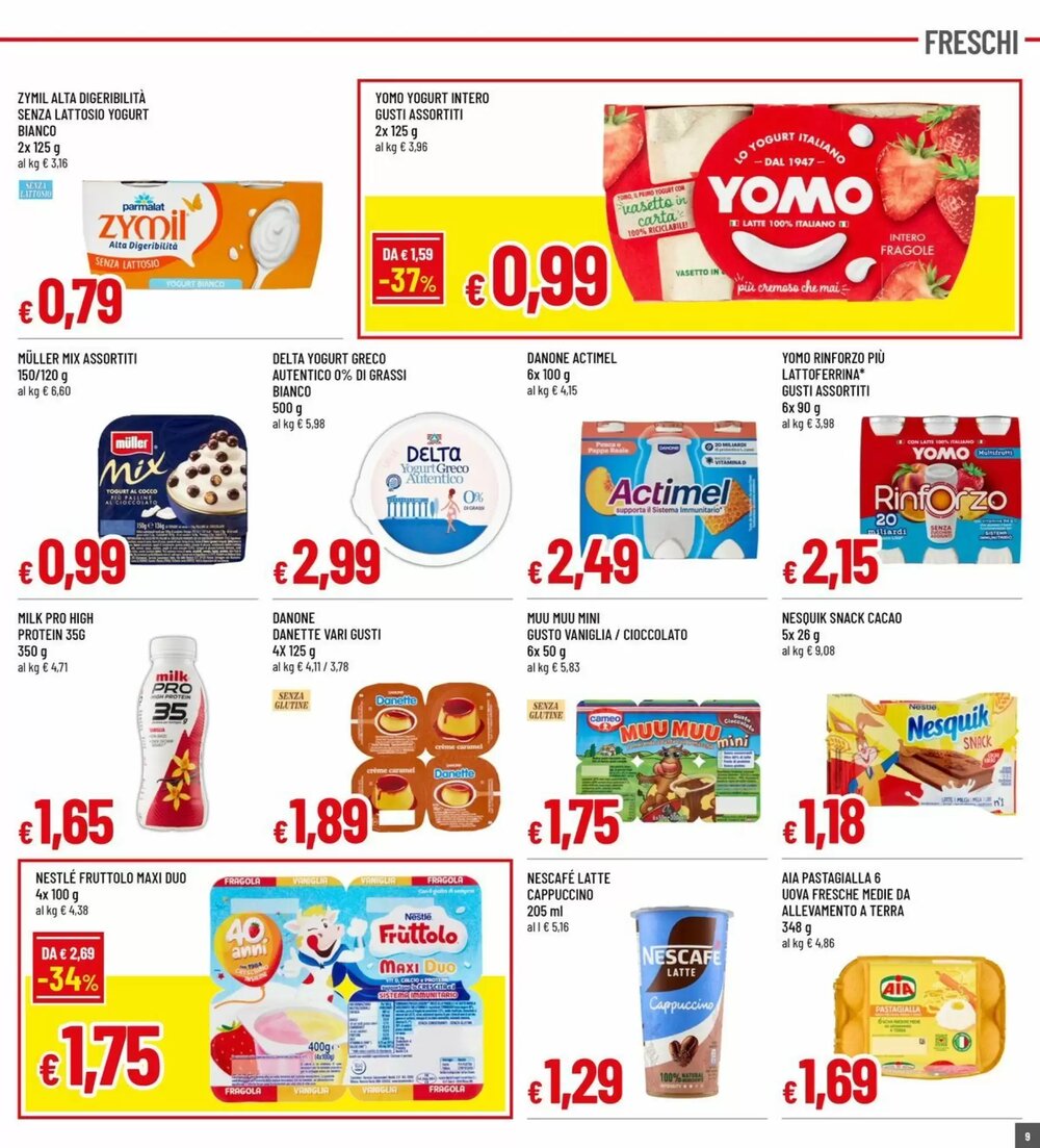 Volantino promozionale Famila  valide dal 22/01/2026 - Pagina 9.